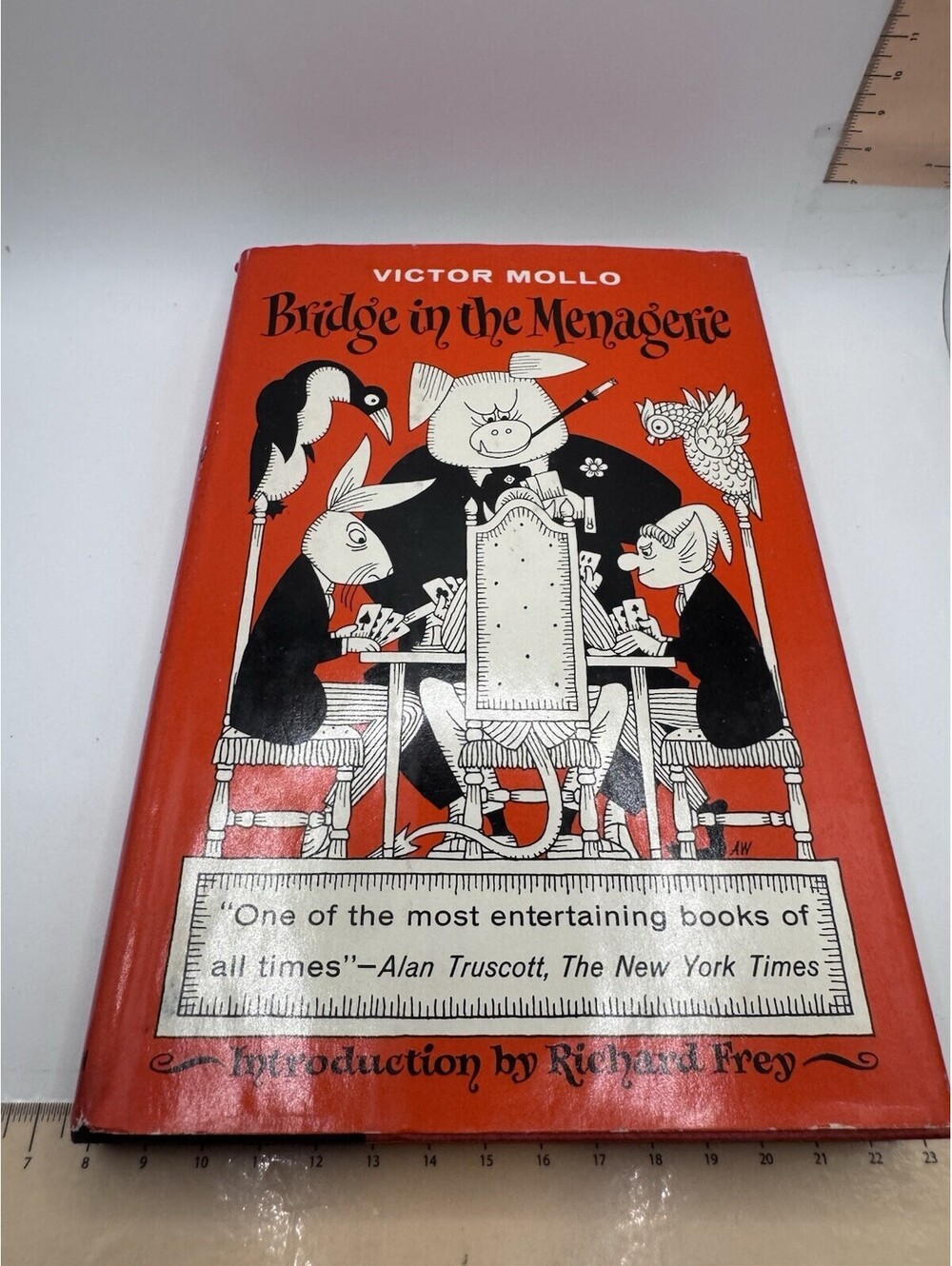 Bridge in the Menagerie Victor Mollo First American edition 1967 Hardcover